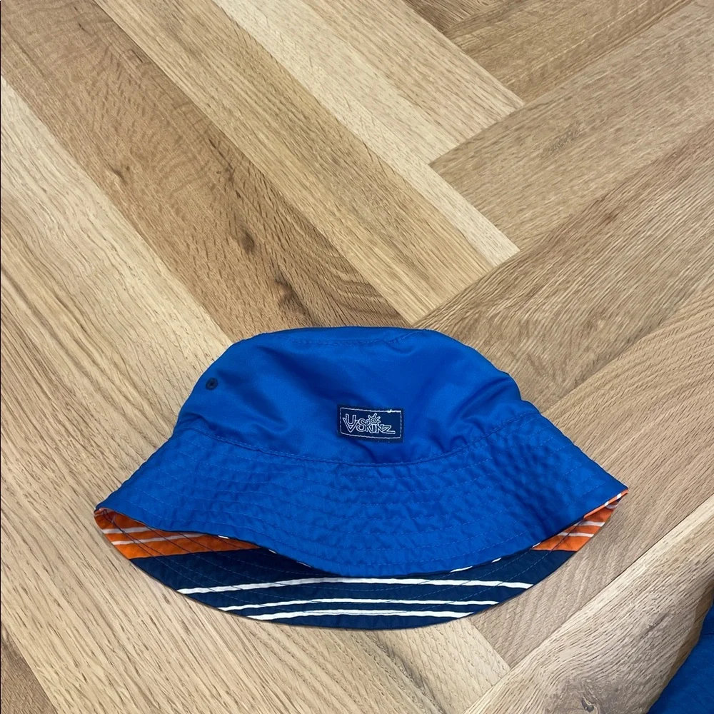 Lot of Two Colorful Swim Hats